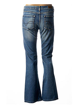 Jeans bootcut sélection denim taille basse bleu purple and pink femme