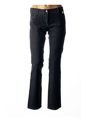 Pantalon slim taille basse taille basse bleu CARACTERE femme