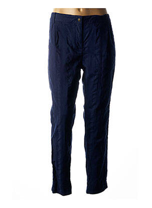 Pantalon chino taille basse taille basse bleu MAISON SCOTCH femme