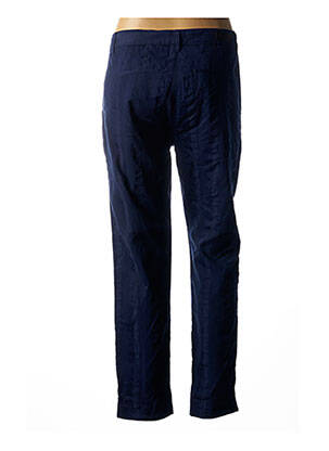Pantalon chino taille basse taille basse bleu MAISON SCOTCH femme