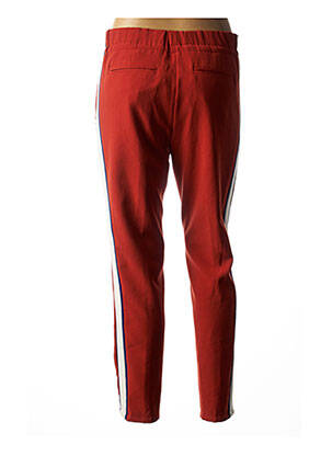 Pantalon droit stretch orange CLOSED femme