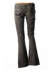 Jeans bootcut gris ROBIN'S JEAN pour femme seconde vue
