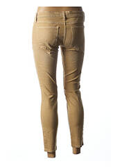 Pantalon 7/8 beige CURRENTE/ELLIOTT pour femme seconde vue