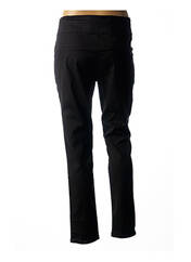 Pantalon chino noir CRAZY LOVER pour femme seconde vue