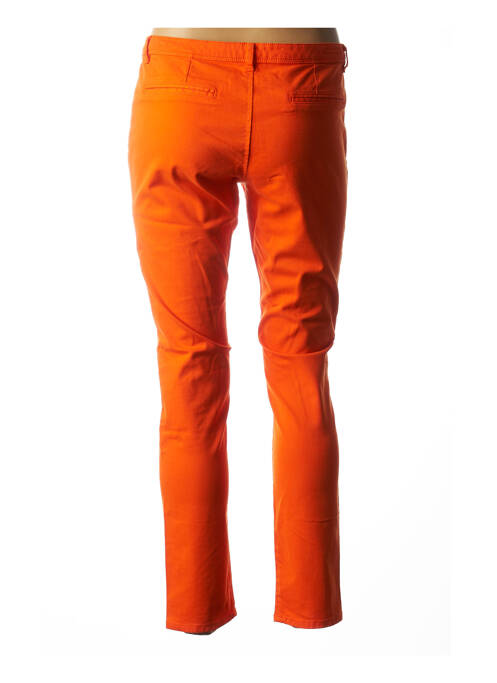 Pantalon chino orange SCHOOL RAG pour femme