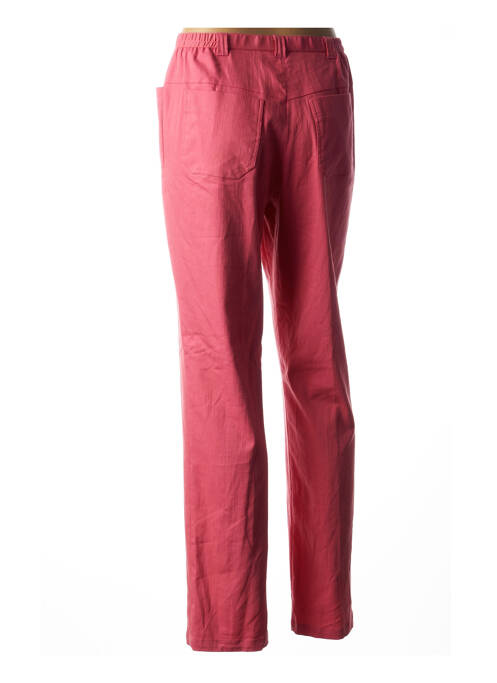 Pantalon droit rose FRANCOISE F femme