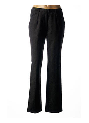 Pantalon droit stretch taille normale gris CHRISTIAN MARRY femme