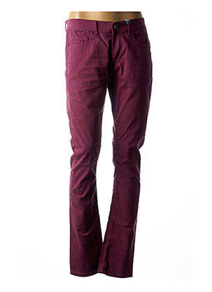 Pantalon slim stretch taille normale violet FREEGUN femme