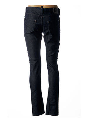 Jeans coupe slim slim taille basse bleu FREESOUL femme