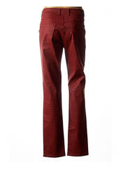 Pantalon droit orange IBER JEANS pour femme seconde vue