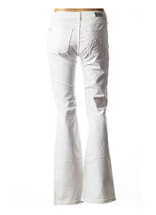 Pantalon flare blanc VOTRE NOM pour femme seconde vue