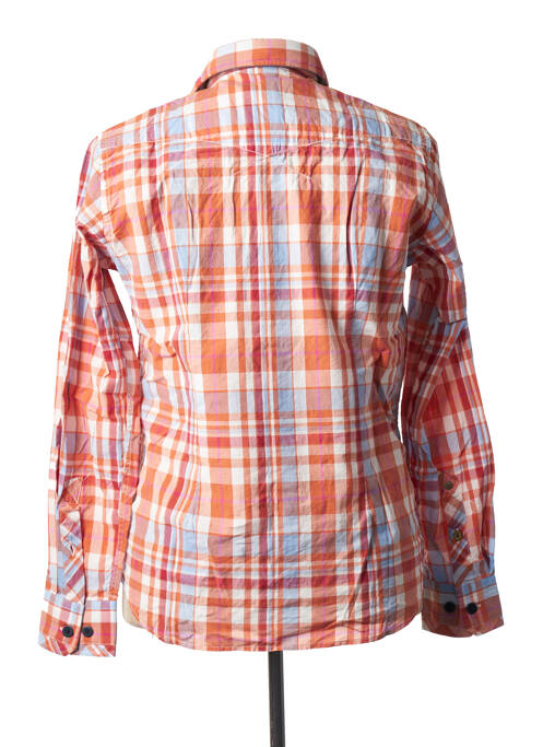 Chemise manches longues orange R NINETY FIFTH pour homme