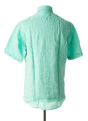 Chemise manches courtes vert OLYMP pour homme seconde vue