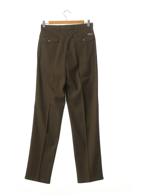 Pantalon droit vert SAINT HILAIRE pour homme