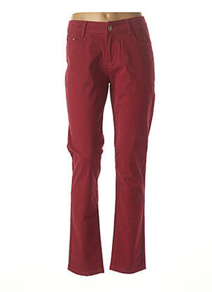 Pantalon slim rouge ELEGANT FASHION pour femme