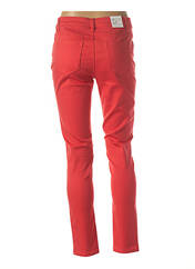 Pantalon slim rouge SARAH JOHN pour femme seconde vue