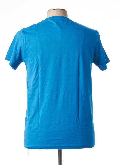 T-shirt bleu STANLEY & STELLA pour homme
