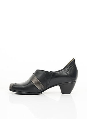 Bottines/boots matière lisse talon de 4 à 6cm gris FIDJI femme