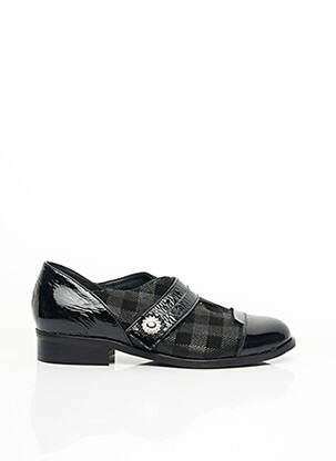 Derbies type de semelle amortissante talon plat jusqu'à 3cm noir UN TOUR EN VILLE femme