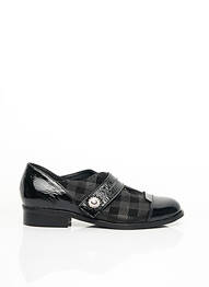 Derbies type de semelle amortissante talon plat jusqu'à 3cm noir UN TOUR EN VILLE femme