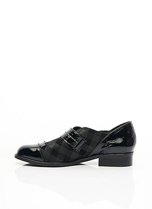 Derbies type de semelle amortissante talon plat jusqu'à 3cm noir UN TOUR EN VILLE femme