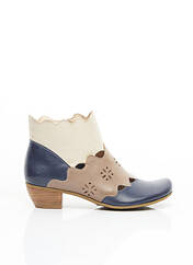 Bottines/Boots bleu FIDJI pour femme seconde vue