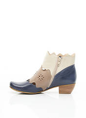 Bottines/Boots bleu FIDJI pour femme seconde vue