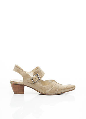 Sandales/Nu pieds beige FIDJI pour femme