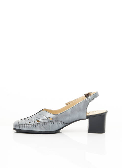 Sandales/Nu pieds gris ARTIKA SOFT pour femme