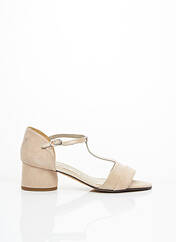 Sandales/Nu pieds beige J & W pour femme seconde vue