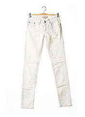 Jeans coupe slim blanc RWD pour femme seconde vue