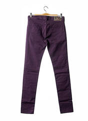 Pantalon slim violet BE YOU K pour femme seconde vue