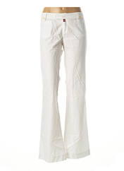 Pantalon blanc BE YOU K pour femme seconde vue