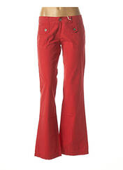 Pantalon flare rouge TEDDY SMITH pour femme seconde vue
