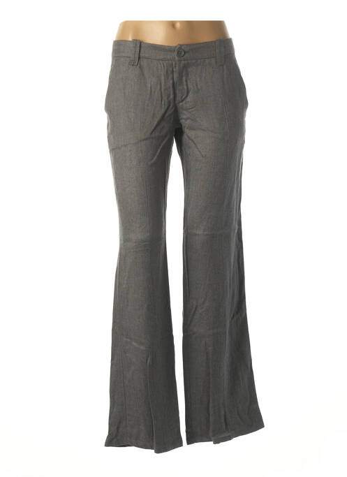 Pantalon droit gris FREEMAN T.PORTER pour femme