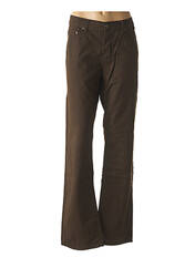 Pantalon marron TEDDY SMITH pour femme seconde vue