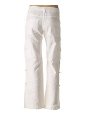 Pantalon droit blanc BLEND SHE pour femme seconde vue