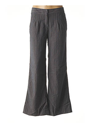 Pantalon flare bleu CHILI-KOKO pour femme