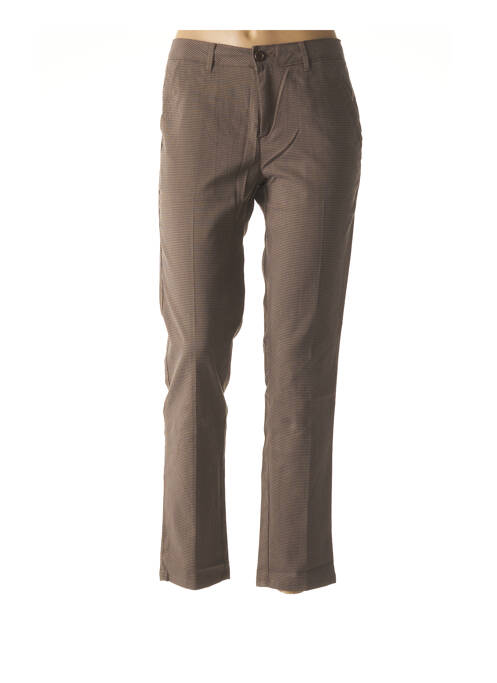 Pantalon beige REIKO pour femme