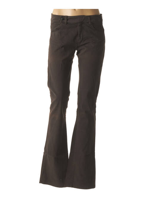 Pantalon marron HEL-S pour femme