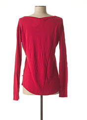 T-shirt rouge I LOVE MY T'S pour femme seconde vue
