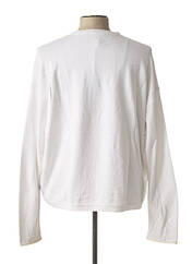 Sweat-shirt blanc G STAR pour homme seconde vue