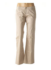 Pantalon beige FREEMAN T.PORTER pour femme seconde vue