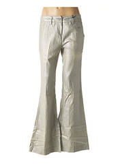 Pantalon flare gris GSUS pour femme seconde vue