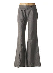 Pantalon flare gris HEL-S pour femme seconde vue