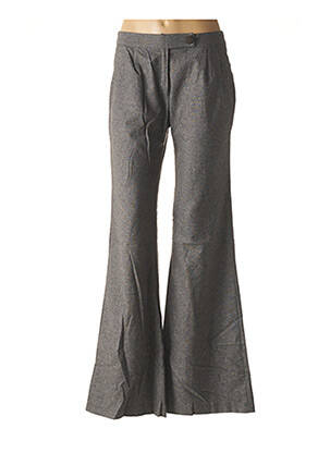 Pantalon flare gris HEL-S pour femme