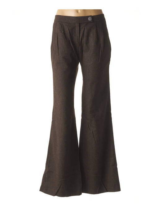 Pantalon marron HEL-S pour femme