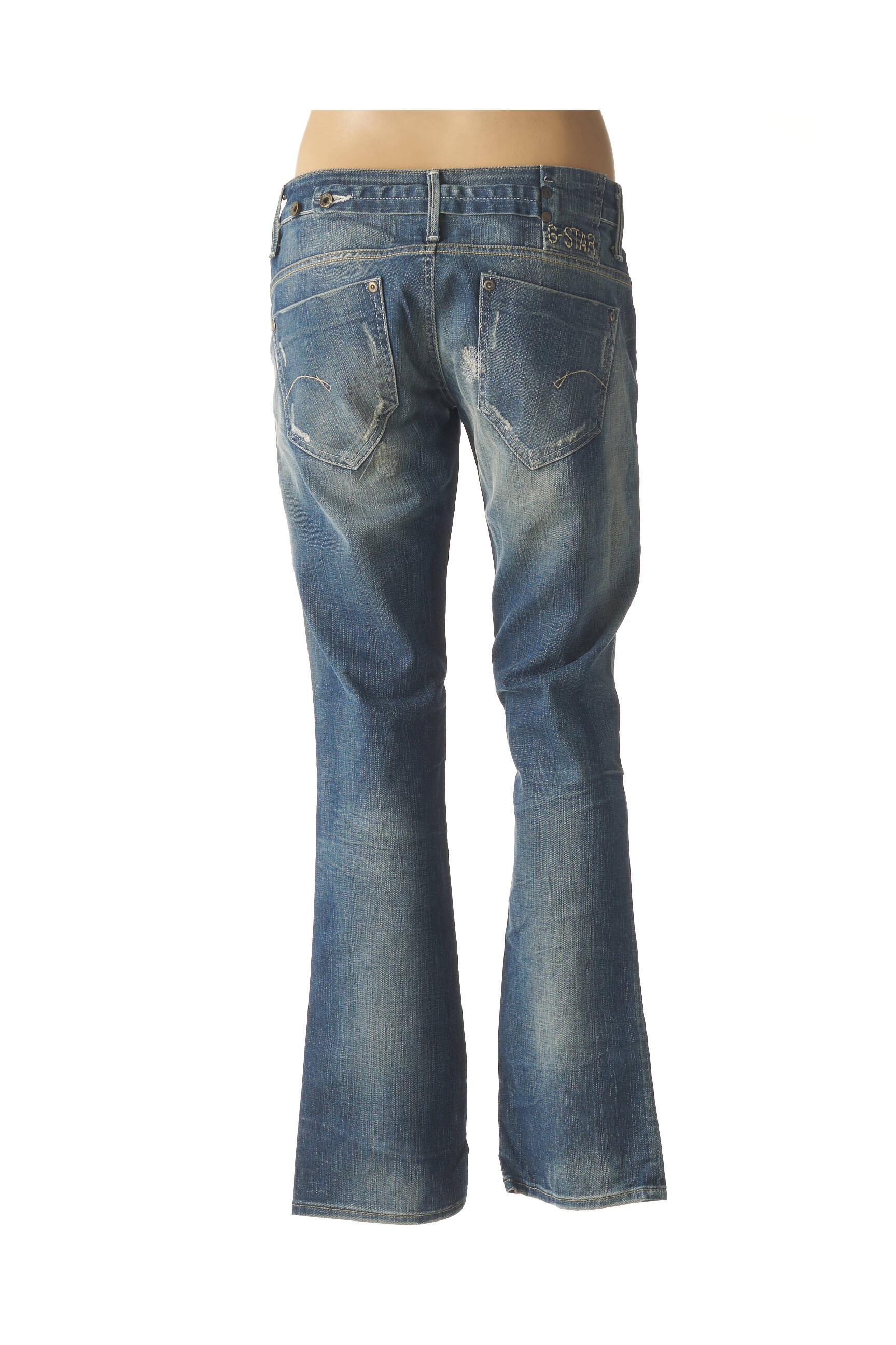 G-Star Jeans coupe-droite bleu style d\u00e9contract\u00e9 Mode Jeans Jeans coupe-droite 
