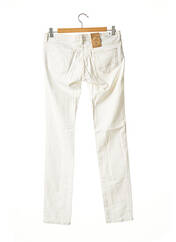 Jeans coupe slim blanc MAISON SCOTCH pour femme seconde vue