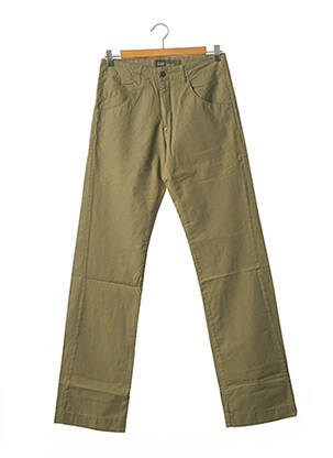 Pantalon droit vert RWD pour homme